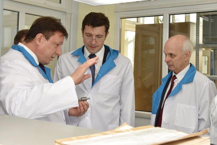 АПЗ посетил временно исполняющий обязанности губернатора Нижегородской области Глеб Никитин