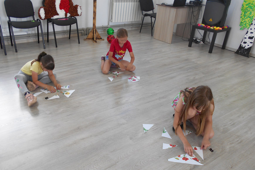 Детский праздник в Общественном центр села Хирино