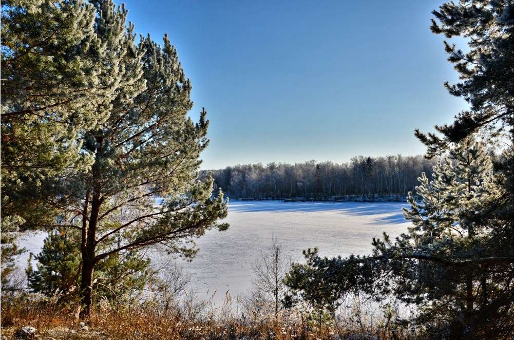 Озеро в профилактории «Морозовский»