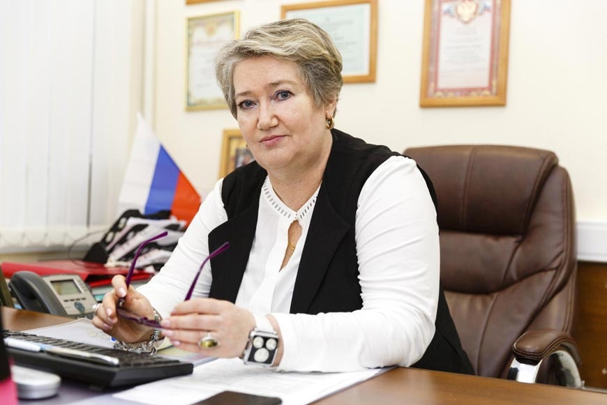 Эмма Андреевна Харламова, начальник службы эксплуатации «Сокол»