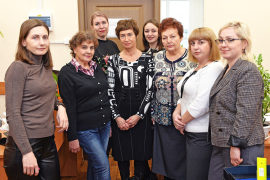 В гостях у коллег побывали ветераны ГАСКа Елена Скоблинова, Марина Кузнецова и Валентина Перенкова. Фото Александра Барыкина