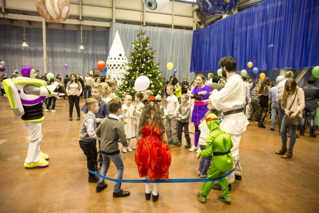 На новогоднем празднике в «СОЦИУМЕ»