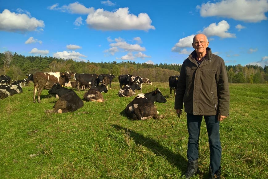 Село Хирино, где реализуется проект «СОЦИУМ-ПОСЕЛЕНИЯ», посетили голландские фермеры