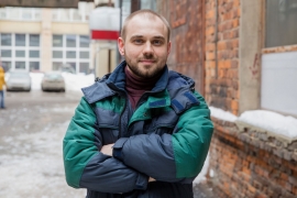 Кирилл Лукашин, начальник участка по обслуживанию оборудования систем вентиляции и кондиционирования службы эксплуатации ООО «СОЦИУМ-СОКОЛ»