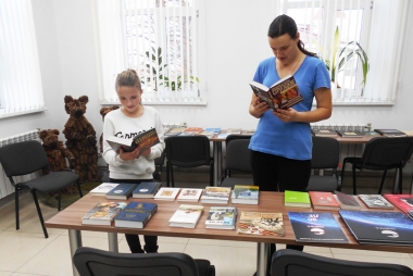 Книги доставлены в Общественный центр села Хирино