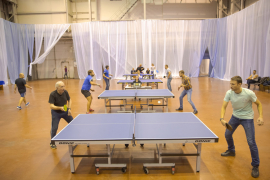 Корпоративный турнир по настольному теннису холдинга «Социум». Ноябрь 2018 года