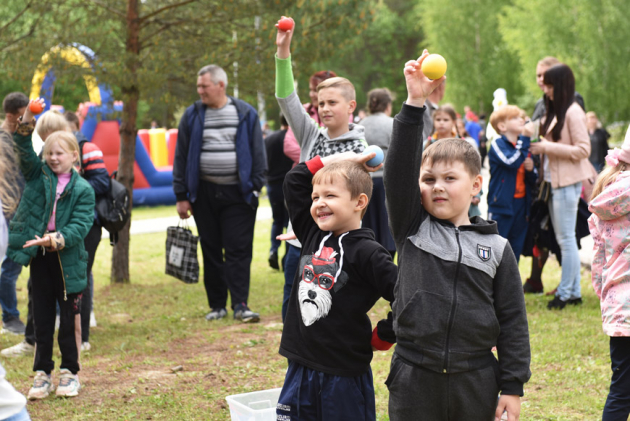Детский праздник в пансионате «Морозовский», организованный по инициативе Игоря Ашурбейли