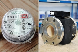 Счетчик воды СВК 15-3-8 и первичный преобразователь расхода ППР 15