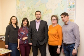 Сотрудники «СОЦИУМ-ЭНЕРГО»: Светлана Спиридонова, Регина Павлова, Вячеслав Дереш, Лариса Козырева, Евгений Афонченко