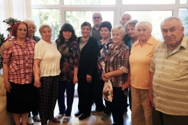 Ветераны на отдыхе в «Морозовке»