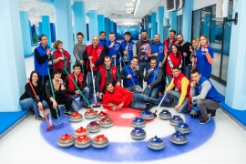 «СОТЕЛ» в Московском кёрлинг-клубе