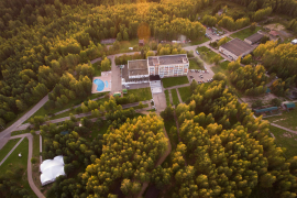 Пансионат «Морозовский», фото с коптера