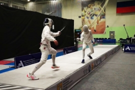 Первенство России по фехтованию среди юниоров в Арзамасе