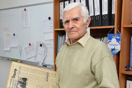 Рабкор со стажем Валерий Колесов. Фото Александра Барыкина