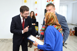 Праздник в Общественном центре села Хирино