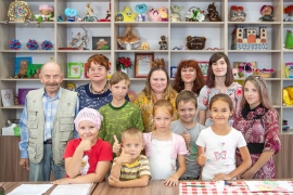 В Общественном центре села Хирино