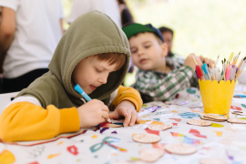 Детский праздник в пансионате «Морозовский». Июнь 2021