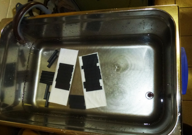 Ультразвуковая ванна  для промывки ферритовых изделий после механнической обработки