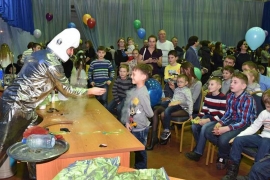 Новогодний детский утренник в «СОЦИУМЕ»