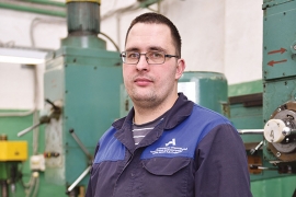 Кирилл Барсков, уполномоченный по охране труда цеха №65 АО «АПЗ»