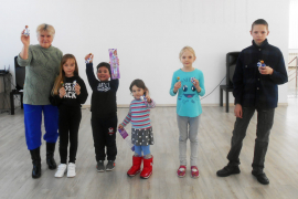 Праздник в Общественном центре села Хирино