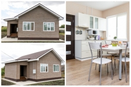 По такой же технологии в Хирино уже построен гостевой домик