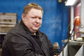 Игорь Лазарев, формовщик ручной формовки цеха №68 АПЗ