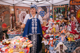 На фестивале «Голос традиций» в селе Хирино