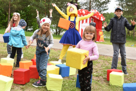 Детский праздник в пансионате «Морозовский». 1 июня 2021