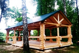 Беседка для пикника в профилактории «Морозовский»