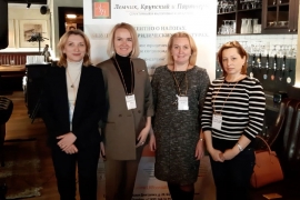 На бизнес-завтраке