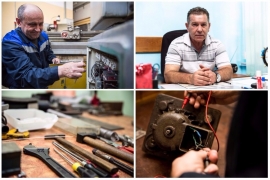 На ремонтном участке АО «КБ-1»