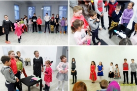 В Общественном центре села Хирино