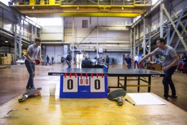 Теннисный турнир в холдинге «СОЦИУМ»