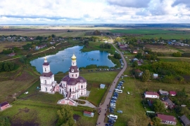 Храм в честь Усекновения главы Иоанна Предтечи в селе Хирино
