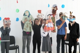 Премьера кукольного спектакля «Колобок на новый лад»