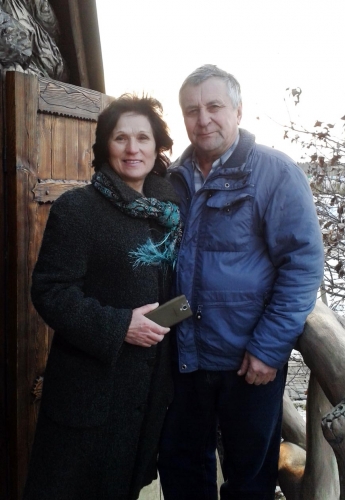 Леонид Дружинин с супругой