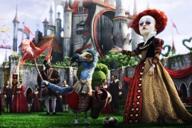 Кадр из фильма «Алиса в стране чудес» Тима Бёртона