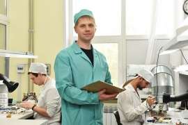 Илья Беда, мастер участка цеха №41 АО «АПЗ»