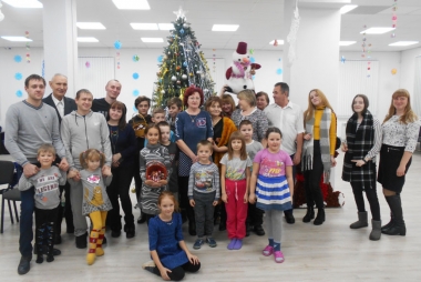 Праздник в Общественном центре села Хирино