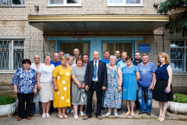 Сотрудники Малоярославецкого приборного завода. Июль 2021