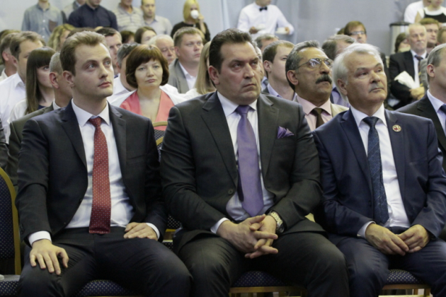 Игорь Ильин на первой годовой Конференции руководящего состава ГК «Социум». 10 июня 2015 год