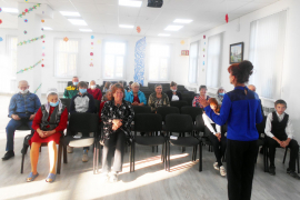 Праздник в Общественном центре села Хирино