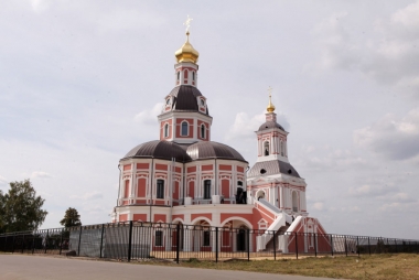 Храм в честь Усекновения главы Иоанна Предтечи в селе Хирино Шатковского района Нижегородской области