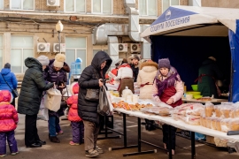 «СОЦИУМ-ПОСЕЛЕНИЯ» на празднике Масленицы в культурно-деловом квартале «МОСКВА-СОКОЛ»