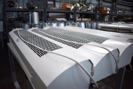 Тепловые завесы производства НПЦ завода «Красное Знамя»