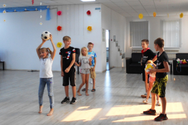 Летний детский лагерь в Общественном центре села Хирино