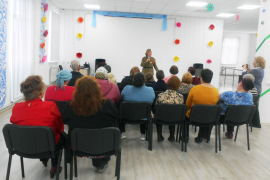 Праздник в Общественном центре села Хирино