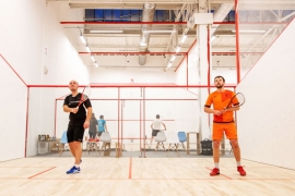 В клубе City Squash