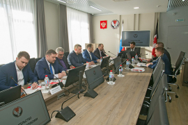 Встреча с первым заместителем председателя правительства Республики Удмуртия Константином Сунцовым